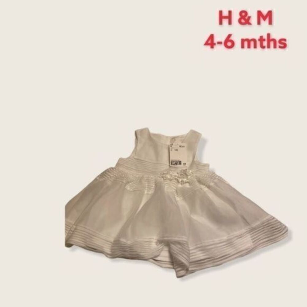H & M White Dress
